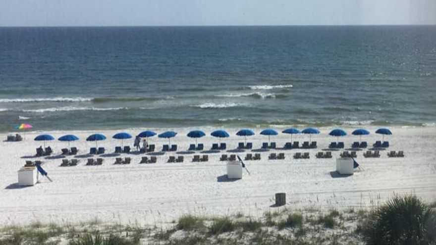 Gulf Front, you cant get any closer to the ocean, than at Top of The Gulf! live here full time, have it for your friends and family, or use it as a short or long term rental investment. This Gulf view unit is on the coveted 5th floor, in the popular 15 stack. Hard to come by, and arguably, the best view in the building. Amenities include a large gulf side pool, kiddie pool, internet lounge, game room, fitness center, bbq, and picnic areas, beach showers and a poolside snack bar. This complex is owner pet friendly. The association dues are low and include: water, cable, internet, parking and all amenities. newer ac, new h/w heater.  This building is on the popular Thomas Drive.