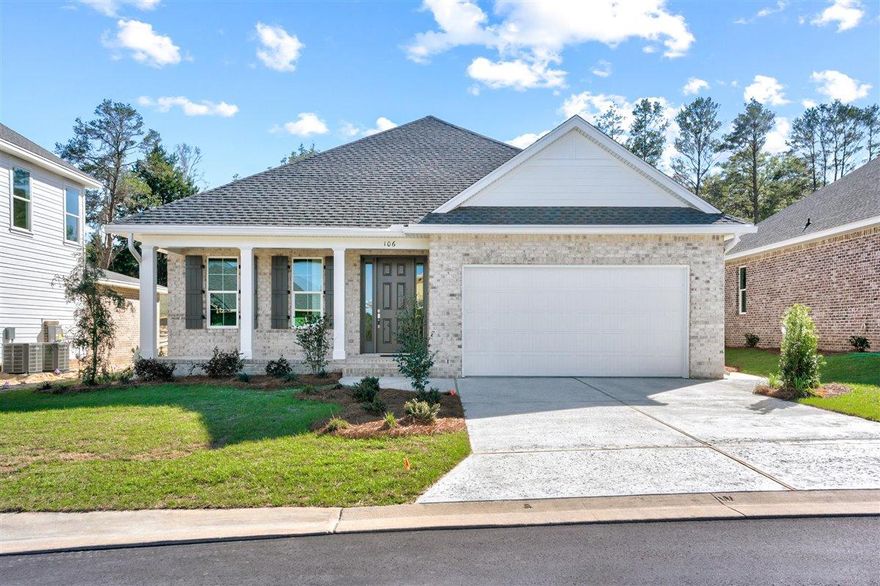 Built by a premier builder in our area, just minutes from Eglin AFB, top rated schools and the beaches of Destin. Gorgeous interior features include an open concept floor plan, 8' doorways throughout, LVP and tile flooring, granite or quartz counter tops, Legacy cabinetry w/soft hinges and drawers, stainless steel appliances, tankless gas hot water heater, and much more! Full landscaping and irrigation included, along with screened porch. Pictures are of similar home. More plans and lots available.  Call or text today for more information!  Buyer to verify all deemed important information.