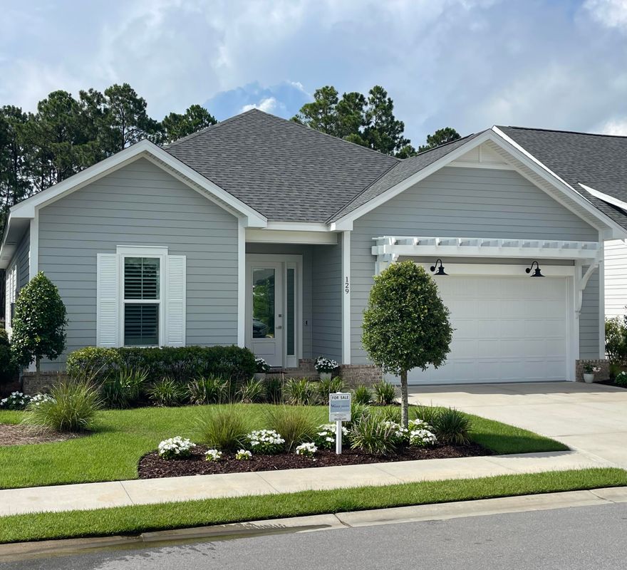 Welcome to the Longleaf Park neighborhood in the heart of the sought-after Watersound Origins community. This stunning, like new, exceptionally well maintained home was completed in 2023 and has over $117,000 in tasteful upgrades, more than any other home on the market in the neighborhood. These are upgrades typically found in much higher end homes and they truly set this one-of-a-kind apart from any other home on the market in the neighborhood. In addition, the purchase of this home includes a one-year home warranty! The upgrades include: Perimeter lot with backyard view of nature preserve, Gas fireplace, Built-in bookcases on either side of fireplace, Custom closets and pantry, Gas package that includes tankless water heater, Upgraded appliances, Stainless steel vent hood with microwave in drawer, Extended kitchen island with cabinets under bar, Upgraded kitchen sink, Laundry room sink, Plantation shutters, Washer/dryer combo, Cabinets in laundry room, Upgraded bathroom mirrors and and towel bars, Upgraded light fixtures, Upgraded landscaping, Under cabinet lighting, Gas stub for gas grill and the Garage floor has been epoxy coated.

This one-of-a-kind masterpiece is a beautifully designed and upgraded Florida residence with the popular 1,960 sq. ft. Brady floor-plan, four bedrooms, two and a half bathrooms and offers a harmonious blend of modern elegance and coastal charm.

Step inside to discover 10-foot ceilings adorned with crown molding, ceiling fans, recessed lighting, plantation shutters and window shades. A beautiful gas fireplace and custom bookcases offer an open-concept layout that seamlessly connects the living, dining, and kitchen areas. The top quality gourmet kitchen features soft-close wood cabinets, an extended spacious island with under counter cabinets, Farmhouse sink, both under and above cabinet lighting, quartz countertops, custom pantry, stylish tiled backsplash, stainless steel appliances and vent hood, KitchenAid wine cooler and a pull out microwave, perfect for both everyday living and entertaining.  The laundry room includes a washer/dryer combo and custom laundry sink.

Retreat to the serene primary suite, complete with a spa-like bathroom featuring a double vanity, tiled shower, and large custom walk-in closet.  The additional two bedrooms offer ample space and flexibility with a Jack and Jill bath and custom closets. The fourth bedroom, also with a custom closet, offers the option of a dedicated office for the ideal work-from-home setup. Other upgrade features include a tankless water heater and 2-car garage with epoxy coated floor.

Enjoy the Florida lifestyle with an expanded patio and rear privacy fenced backyard, improved landscaping with a picturesque natural view for a peaceful and private outdoor space ideal for relaxing or hosting gatherings. Community amenities include the Village Commons pool, fitness center, sports courts, walking trails, as well as unlimited golf, and generous green spaces enhancing the resort-like atmosphere.   The nearby Watersound Town Center provides added convenience with a Publix Super Market and a variety of restaurants and healthcare facilities.

Located just minutes from the pristine beaches of the 30A Emerald Coast, top-rated schools, and a variety of convenient dining and shopping options, this home offers the perfect balance of tranquility and convenience in a premier South Walton neighborhood.

Experience the best of coastal living at 129 Suwannee Drive where comfort meets elegance in a vibrant community setting.