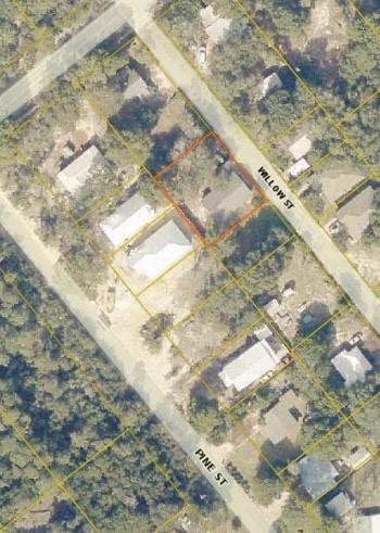 Take advantage of this RARE opportunity to purchase a double lot in West Destin, a block from the bay. With an existing 3/2 home on the property, you could start earning rental income immediately. Or build two brand new homes on the lots. Seller is offering a $3000 credit at closing, with an acceptable contract price, for carpet and painting.