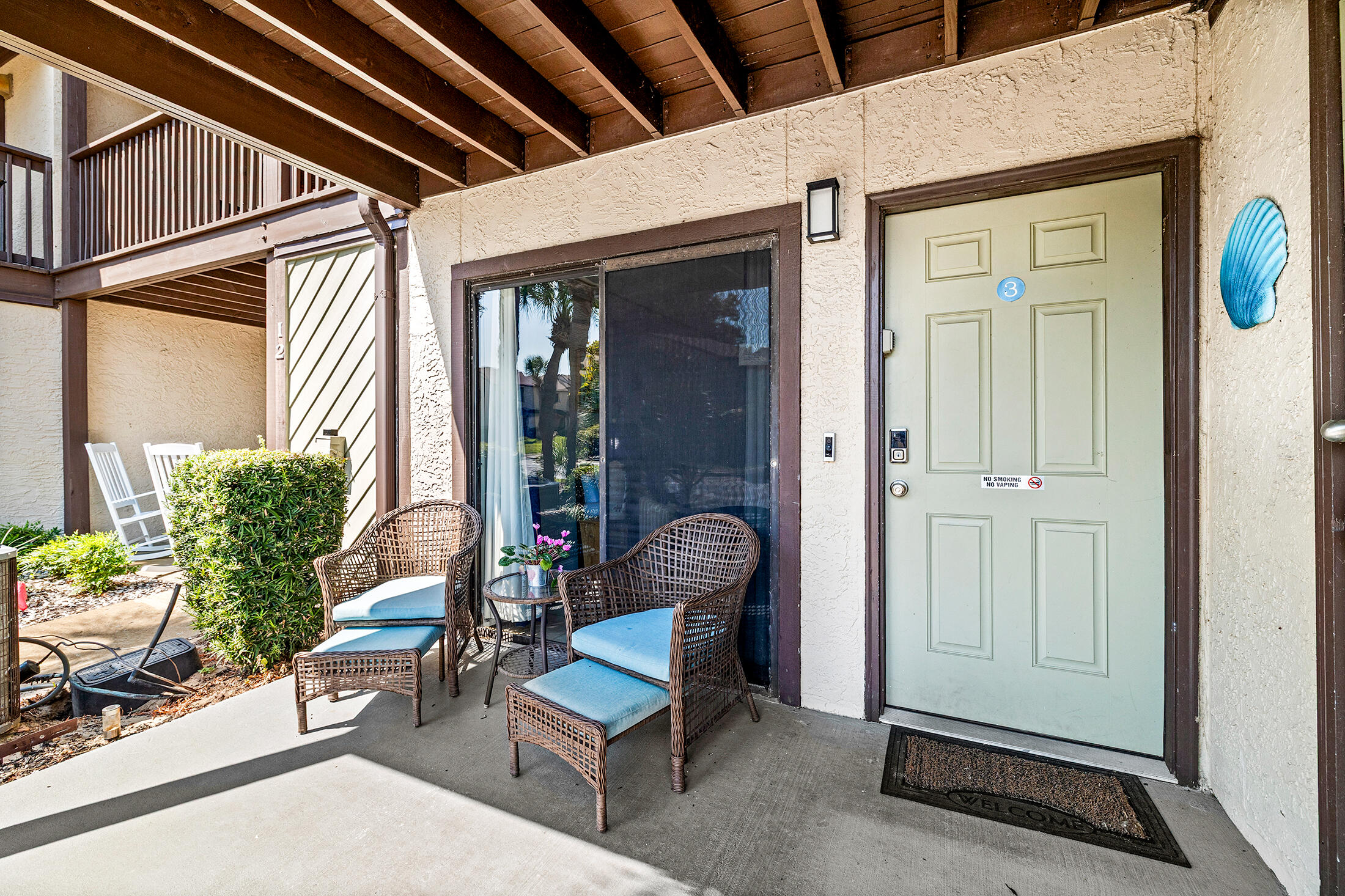 Discover Your Dream Beach Lifestyle at Portside Condo in Panama City Beach!Step into this beautifully updated 2-bedroom, 1.5-bathroom condo, where modern elegance meets coastal charm. Featuring stunning Quartz kitchen countertops, hardwood stairs, LVP Floors upstairs and bathrooms adorned with stylish shiplap wall treatment and vanities, plus new bedroom furniture. This ''Super Nautical'' retreat is designed for the ultimate vacation experience. Whether you're seeking full-time beach living, a lucrative investment property for vacation rentals, or a perfect second home, this condo offers unparalleled versatility. Enjoy exceptional amenities including sparkling swimming pools, a well-equipped gym, and fantastic beach access, all within one of the most convenient locations! Beyond your doorstep, a world of entertainment awaits you! You'll be just moments away from exciting attractions like Top Golf, Pier Park, the iconic Sky Wheel, and Dolly's Pirate's Voyage. Embrace the vibrant Panama City Beach lifestyle - this Portside condo is more than a home; it's an opportunity to live the dream!