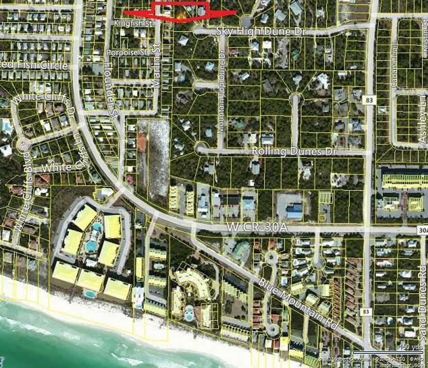 This is one of the largest lots (approx. .48 a/c) available for sale in the area! Lot 27 Sky High Dune Drive is located on a quiet cul-de-sac that offers peace, quiet and privacy close to the beach. This charming neighborhood is one of the highest elevations on 30A, with unique rolling hills and a close proximity to Blue Mountain Beach's amazing dining. With potential gulf views from the 3rd floor and a short distance to a public beach access, this lot would be a fantastic investment! Listing Broker/Salesperson has ownership interest in the property.