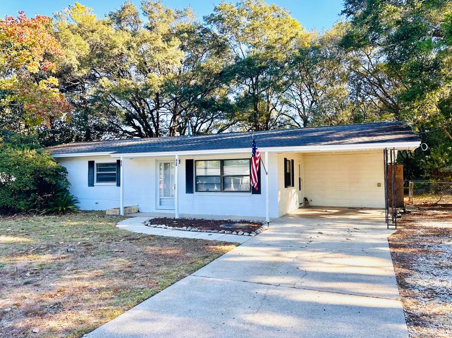 **Available December 1st!!****Pets Considered with owner approval**Welcome Home!Step into this charming 3-bedroom, 2-bath single-story home featuring an easy, open layout with two comfortable living spaces, perfect for relaxing or entertaining. The main living area is bright and airy, with tile flooring and a ceiling fan to keep you comfortable year-round. The back living area has windows facing the fence in back yard.The eat-in kitchen offers plenty of cabinet storage and counter space, along with a refrigerator and range, everything you need to make it feel like home.The primary suite includes a double-sink vanity and a tub/shower combo, while the second full bath features neutral finishes for a clean, modern look. Each bedroom is carpeted for a soft, cozy touch. Enjoy a spacious front yard with off-street parking and a fenced, shaded backyardideal for outdoor gatherings or simply unwinding after a long day.

Pets considered per owner approval, **Updated Pictures Coming Soon**

Obligo: ***Cut the Upfront Costs  Move In Without a Security Deposit!***
We've partnered with Obligo to help qualified renters save money when it matters most.

*All pets are registered via pet screening, and all assistance animals are verified through the same screening process.**

**Carpet cleaning (if applicable) & Admin Fee charged **

Tenant to verify all data. Please contact Sound Choice Real Estate to schedule a showing- 850-389-8533.

***Approval is based on several factors as follows***
- Rental History and Verification
- Employment History and Verification
- Credit History
- Criminal Background & Terrorist Database Check
- Pet Verification