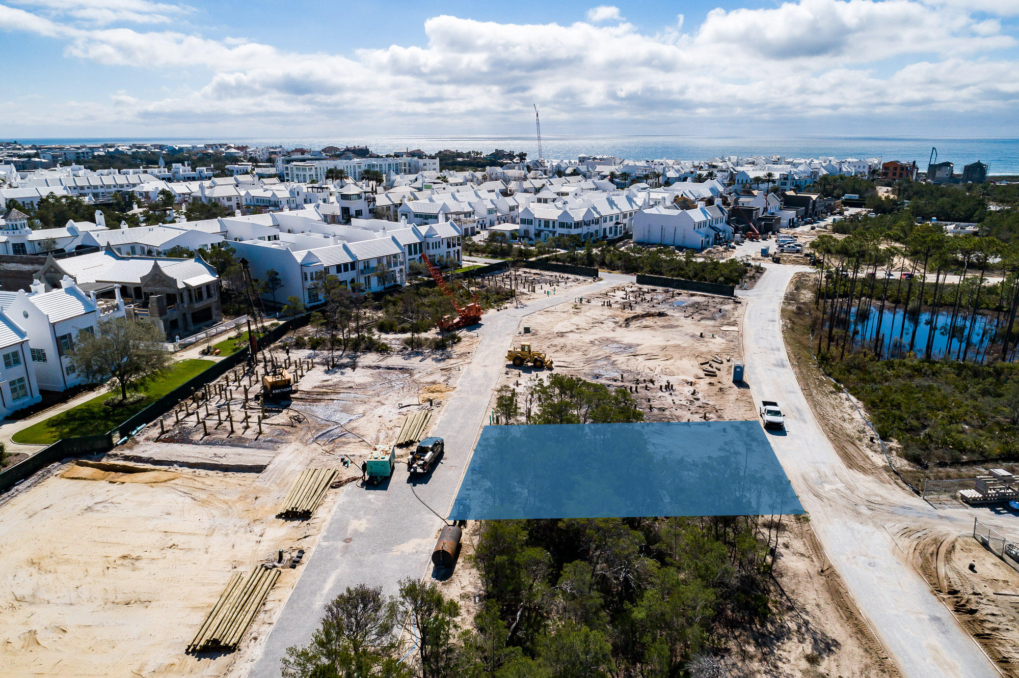 Homesite North of 30A. Entered for comp purposes.