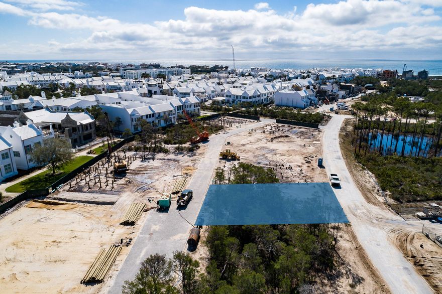 Homesite North of 30A.  Entered for comp purposes.