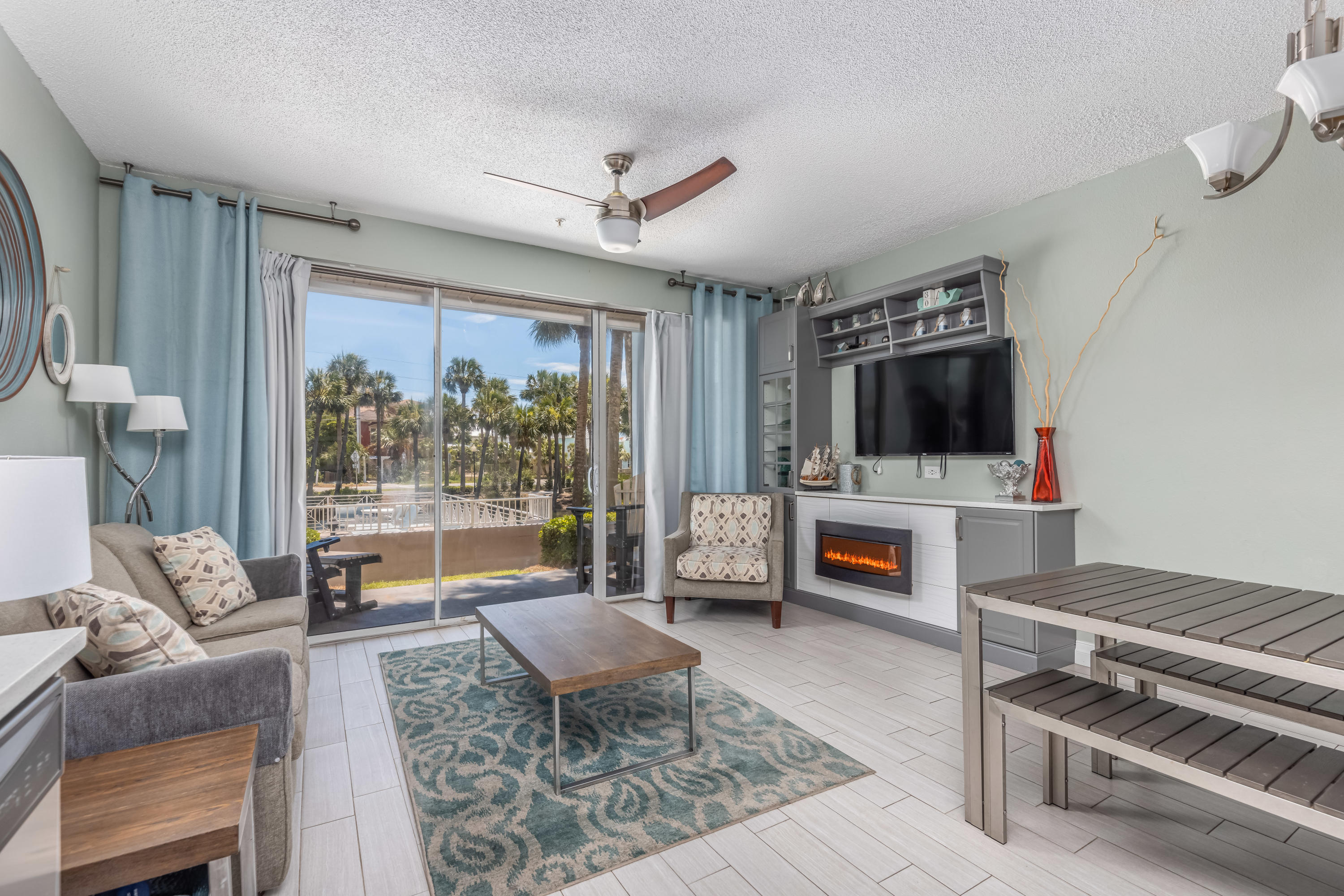 Listed for only $509,000 108 Gulf Place Cabanas is great opportunity to own a fully renovated rental ready 30A condo. This spacious floor plan offers 1 bedroom 1.5 baths with bunks which allows it to sleep 6 people. Unit 108 has a spacious living/dining room that opens to the private patio offering direct access to the community pool. The renovations include: tile throughout, SS Appliances, new cabinetry, quartz counter tops and new HVAC. Gulf Place Cabanas is located within the very popular Gulf Place Town Center that offers 3 swimming pools, outdoor hot tubs, deeded beach access, tennis courts, restaurants, shopping, and much more. With a strong rental history, 108 Gulf Place Cabanas offers one of the most cost effective ways of owning a piece of 30A paradise.