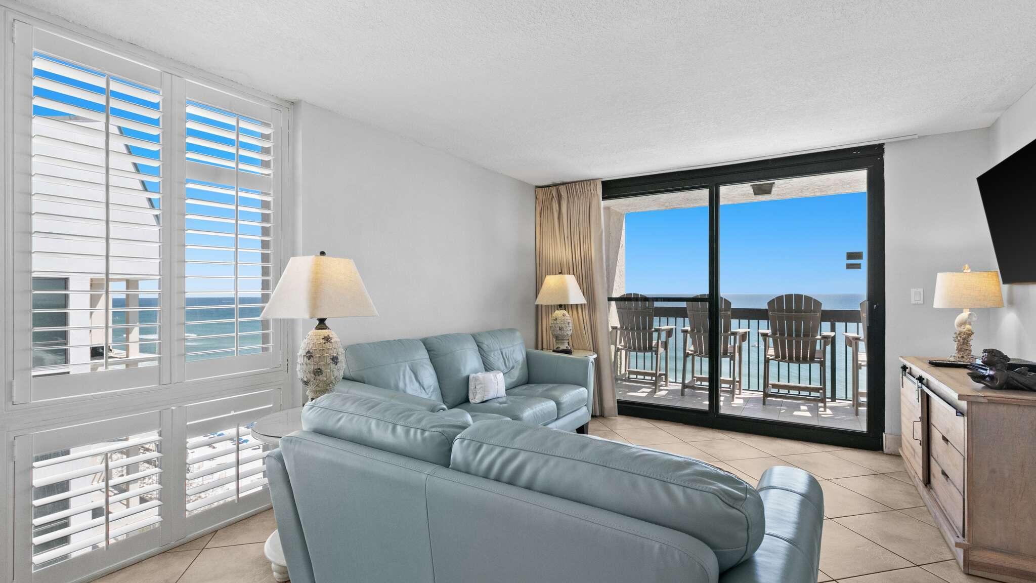 Experience breathtaking, panoramic Gulf views from this beautifully situated 2 bedroom, 2 bath corner unit at the highly sought-after Sundestin Beach Resort. Located directly on the sugar-white sands of the Gulf of Mexico, this spacious condo offers the perfect blend of comfort and convenience for vacationers or investors alike.Enjoy resort-style living with unbeatable onsite amenities including a Gulf-front outdoor pool and hot tub, indoor pool, fitness center, onsite restaurant, gift shop, and 24-hour front desk service. Relax on your private balcony and take in the sound of the waves and mesmerizing water views.Centrally located in the heart of Destin, you're just minutes from top-rated restaurants, shopping, and entertainment. See more... Experience breathtaking, panoramic Gulf views from this beautifully situated 2 bedroom, 2 bath corner unit at the highly sought-after Sundestin Beach Resort. Located directly on the sugar-white sands of the Gulf of America, this spacious condo offers the perfect blend of comfort and convenience for vacationers or investors alike.
Enjoy resort-style living with unbeatable onsite amenities including a Gulf-front outdoor pool and hot tub, indoor pool, fitness center, onsite restaurant, gift shop, and 24-hour front desk service. Relax on your private balcony and take in the sound of the waves and mesmerizing water views.
Centrally located in the heart of Destin, you're just minutes from top-rated restaurants, shopping, and entertainment. Whether you're looking for a second home, a vacation getaway, or an income-producing rental, this turnkey unit is a rare opportunity to own directly on the beach in one of Destin's most popular resorts.