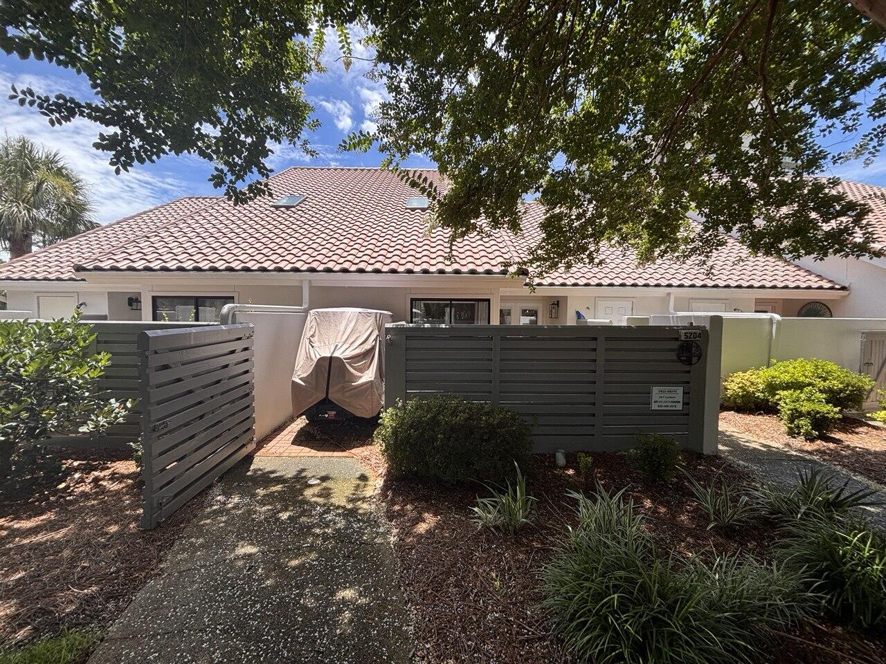 COMING SOON! Amazing proven investment property with 2024 revenue of 80K. This property has been completely renovated from top to bottom and comes fully furnished with a 4-seat golf cart and custom parking nook. Pictures coming soon in the meantime pics can be viewed here https://www.myvacationhaven.com/emerald-coast-vacation-rentals/beachwalk-villa-5204-g.This spacious 4-bedroom retreat--plus a fun bunkroom--designed to host up to 12 guests in comfort and style. Soaring ceilings greet you upon entry, leading into an open floor plan that features a modern, fully equipped kitchen with granite countertops, white cabinetry, and sleek stainless steel appliances. The adjacent dining area and breakfast bar provide ample seating. After dining, relax in the cozy living room, where multiple seating areas. Downstairs, two guest bedrooms each offer a comfortable queen bed. Upstairs, a third guest room includes two queen beds, while the dedicated bunkroom with a twin bed and a twin-over-twin bunk is perfect for the kids. The master suite offers a peaceful retreat with a king bed, private balcony access, and an en suite bathroom featuring a walk-in shower.
As an introduction to the Sandestin lifestyle, we invite our new owners to explore amenities that make Sandestin special. The listing brokerage and seller(s) are presenting the buyer(s) of this property with (2) 90-minute rounds of Tennis court time, a golf foursome at one of our three championship courses, and a round of golf for up to four (4) players at the unrivaled Burnt Pine Golf Club.