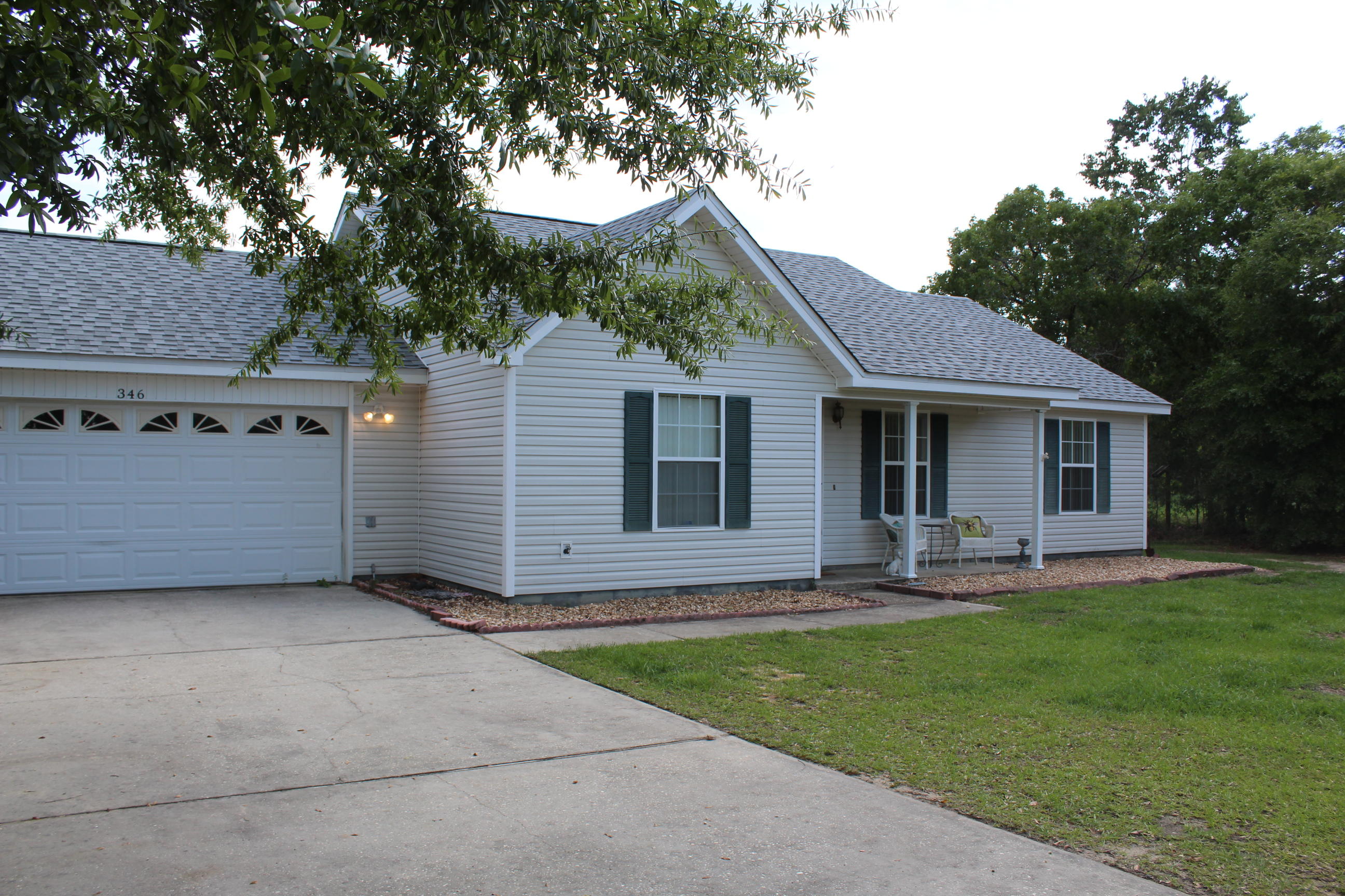 Beautiful, move in ready home for you! Only minutes from town and located within 30 minutes to Crestview and 45 minutes from the Beaches of South Walton! This split floor plan offers the master bedroom on one side of the home with the two additional bedrooms on the opposite side. A new roof was was put on in 2017 and the Traine, high efficiency, 3-ton HVAC unit is 5 years old and still under warranty! The back yard is partially fenced for maximum privacy! Call today to schedule your tour!
