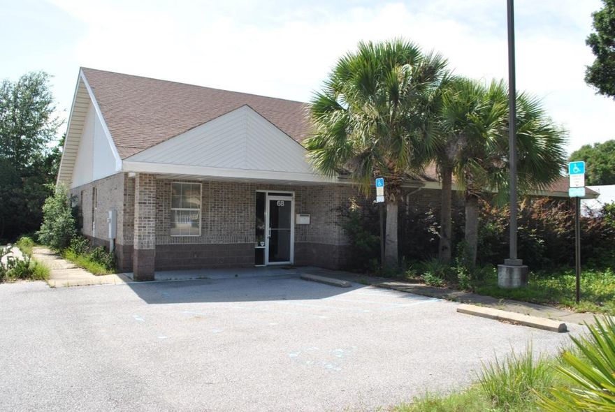 Freestanding, custom designed, office building in Fort Walton Beach. The property has plenty of parking and is located in close proximity to Hwy 98. The building has a fully enclosed reception area, seven individual offices, a large conference room, spacious break room/kitchen area, four bathrooms, and a large open area that can be used for cubicles. The parking lot can accommodate 19 vehicles.