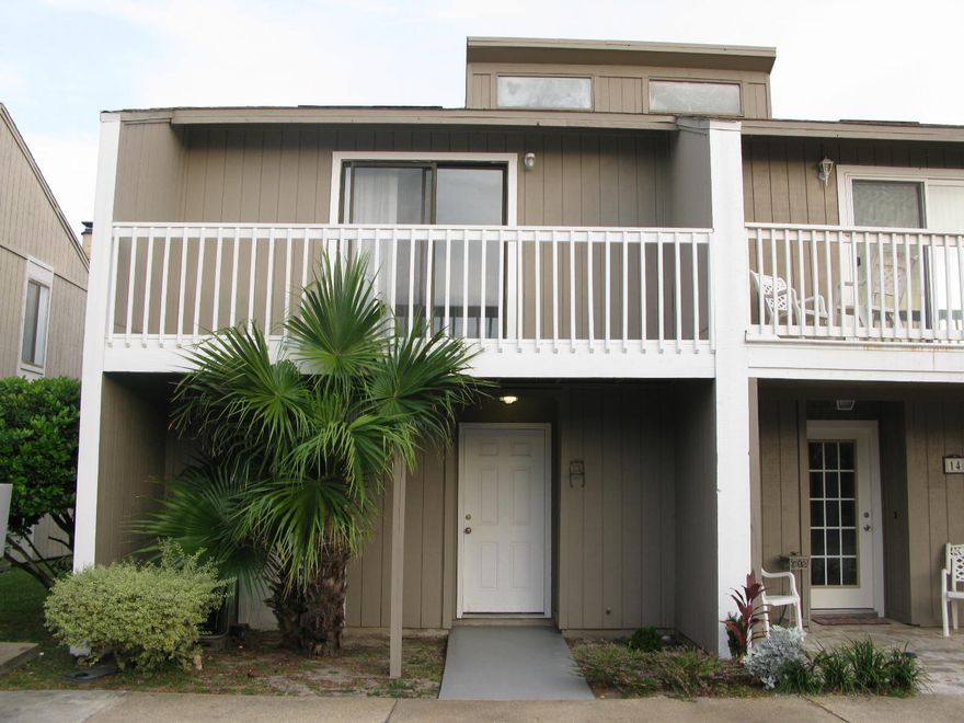 Lots of upgrades in this townhome. New Kitchen cabinets and countertops. New appliances. Baths have been updated. A/C upgraded in the past couple years. Plumbing upgraded. This is move in ready. Two balconies one for watching sunrise and the other for watching Sunsets. 2 assigned parking places.