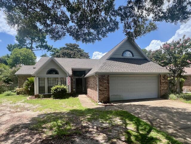 Move in Special! $200 off first months rent if moved in by 6/10/25! This beautiful 3 bedroom 2 bathroom home is quietly settled in the Woodlands neighborhood of Bluewater Bay. Offering a open floor plan, this home includes a private office/flex room as well as an enclosed Florida room. Escape to the master bedroom that offers an exclusive outdoor private shower, large garden tub, and 3 private closets. The home also has two large guest bedrooms and a laundry room to include a washer and dryer as is. The backyard is big and fenced in with a fire pit and two separate sheds. Pets may be considered pending approval and nonrefundable pet deposit, no smoking allowed.