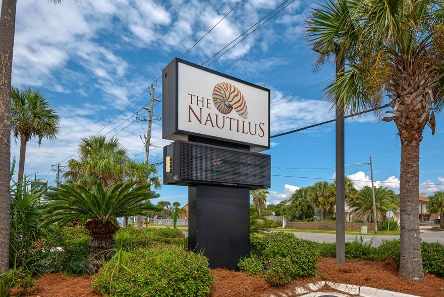BACK ON THE MARKET AT NO FAULT TO SELLERS. Unit on 5th floor with Beautiful view of the beach and the white sand  all the way to the Okaloosa Island Pier and a view of The Sound (intracoastal waterway) to the north. Front row seat for sunrises, moonrises, and the lights on The Pier at night. The foyer and kitchen have elegant earth tone marble floors. The kitchen has European cabinets, earth tone marble back splash, breakfast bar, stove, oven, and microwave, dishwasher, refrigerator, stainless sink, and laundry closet with stacked washer and dryer. The living room and master bedroom are both on the balcony and gulf view side of the unit, and the kitchen looks through the living room to the Gulf. The living room and dining area have carpet, a ceiling fan, and two sliding glass doors to the balcony. The master bedroom has carpet, mirrored closet doors, and a ceiling fan. The street-side second bedroom has carpet, two mirrored closets, a ceiling fan, and direct private access to the second full bath. This unit is completely furnished and on a rental program. Covered parking for unit owners.