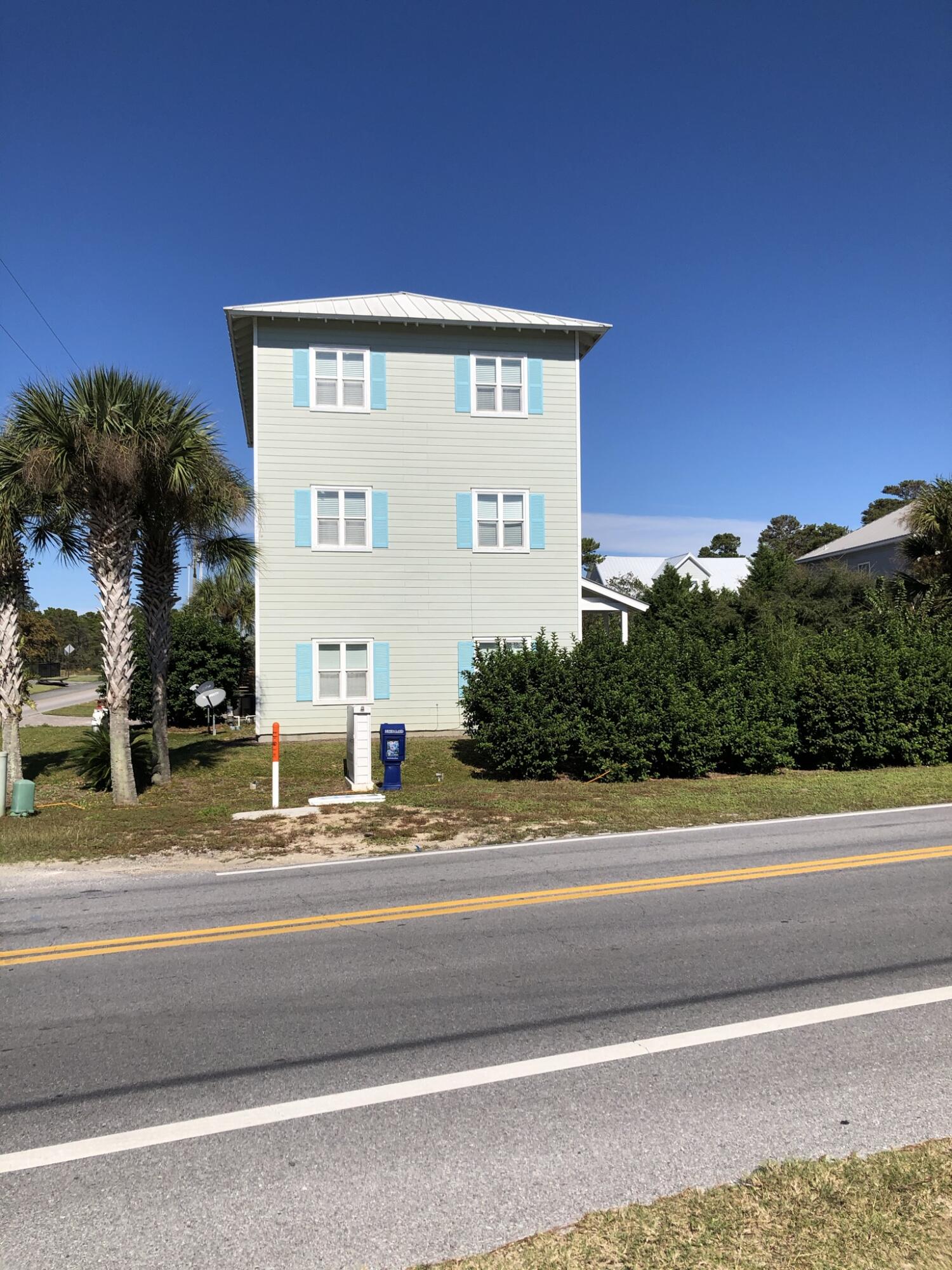 FULLY FURNISHED - HWY 30-A Living! New Appliances and New Washer & Dryer.   2BR/1BA Unit on a corner lot.  Only a 3-minute walk to Goatfeathers Restaurant and Seafood.  Across the street from Cafe Tango and Local Catch Bar and Grill.  Public Beach access at Gulfview Heights Beach is only a short 5 minute walk.  Gulf Place Beach Access is just a little further along Hwy 30-A with Shunk Gulley and Ed Walline Public Beach Pavilion and Access.  Owner pays water and electric.  Tenant pays for Internet and Cable TV, if desired.  Private and shared, off-street parking lot behind building.  Top floor unit with private stairway for second and third floor.   Location is ideal, plus fully furnished.  Call for more details.