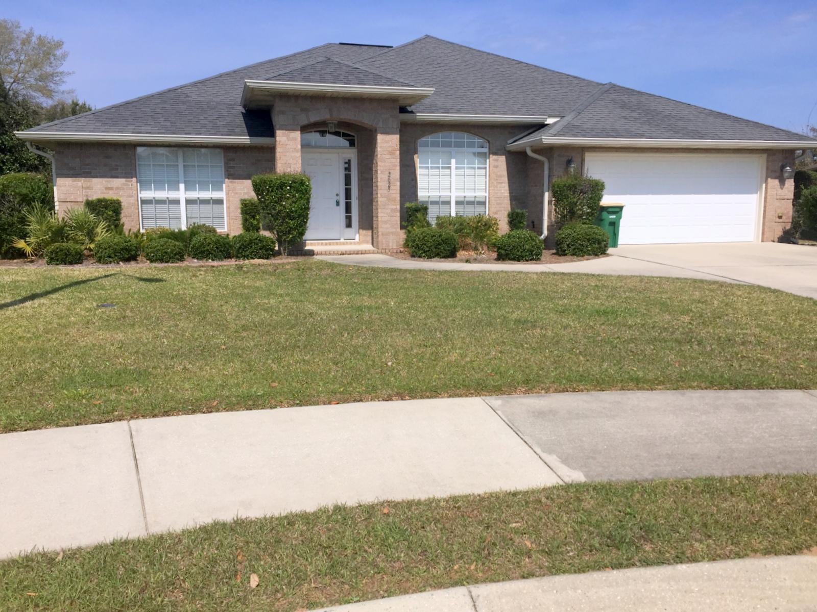 Immaculate and move in ready home in Navarre Fl. This all brick 3 bed 2 bath home is situated on a large cul de sac lot in a convenient location to many local points of interest including the Military Base. The home has high ceilings as well as a fireplace. Homes in this neighborhood do not come on the market often and this is currently the only active listing. Call me today for a private viewing !