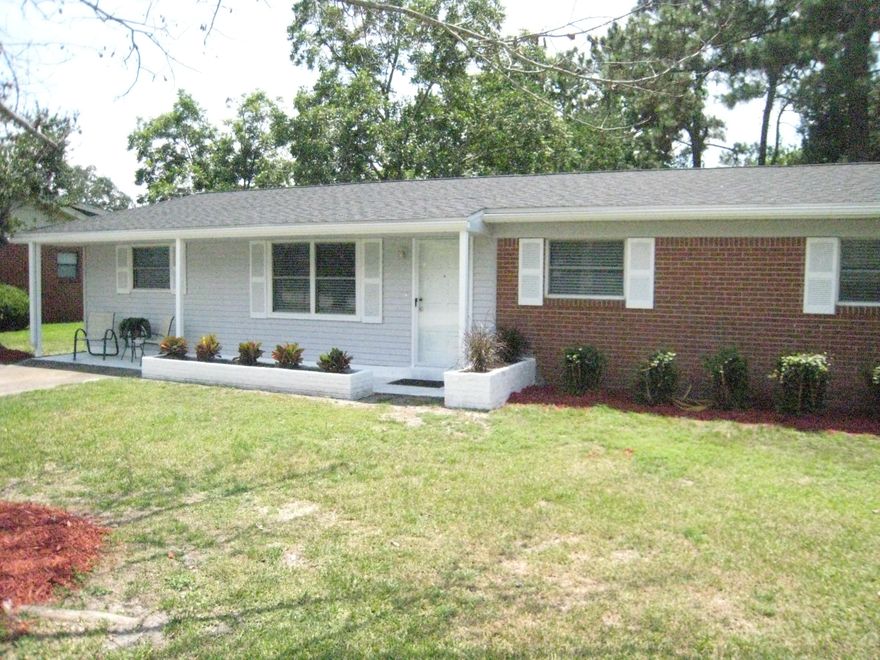 WOW! Come in and take a look at this beautifully renovated home! It has been redone and is sparkling clean and ready for you to move in! Beginning at the top, there is a new roof (2014) with architectural shingles. There is a living room AND a family room! The flooring is new with beautiful tile and new carpeting in the bedrooms. The bathrooms have been updated as well as the kitchen. The whole house has been repainted in neutral colors. All the ceiling fans, light fixtures and faux wood window blinds are new. The kitchen has new solid surface countertops and a new microwave. There is a double door refrigerator with icemaker and a smooth top stove for easy cleanups. This house has plenty of storage too! The backyard is fenced and shaded. This home cannot be beat for the price!