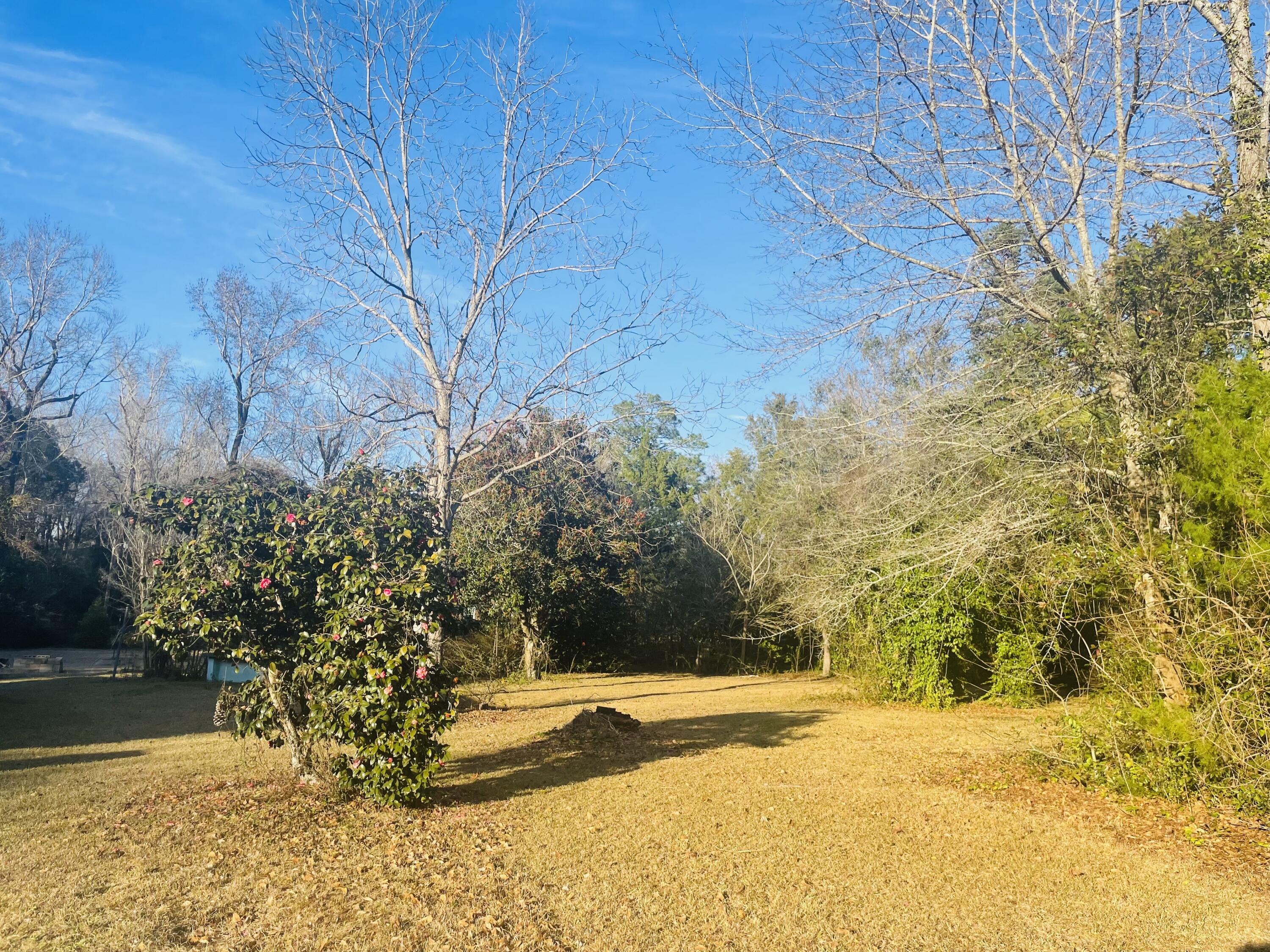 This land will be split from existing parcel; contingent on partial release. ATTENTION BUILDERS/INVESTORS... this FLAT LOT is ''high and dry'' and can support 2 different homes. That's right! City says you can build 2 homes on this lot!Seller already started paperwork for ''partial release''.CITY WATER.. CITY SEWER.. GREAT SCHOOLS.. and QUICK COMMUTE TO THE BASE.Ready to cash in?
