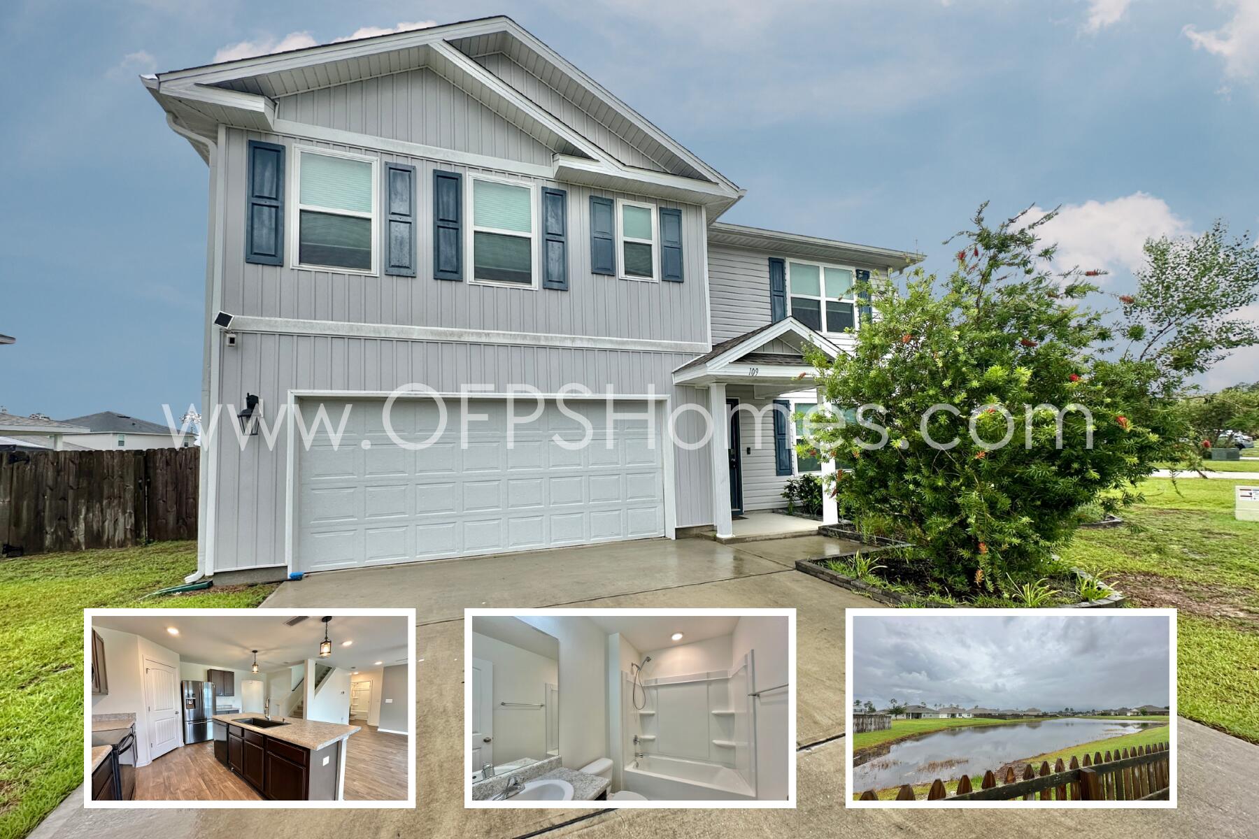 Welcome to this spacious 5-bedroom, 3-bathroom two-story home, perfectly situated with serene pond views in the backyard. The property features a large fenced-in yard, providing both privacy and room to enjoy the outdoors, along with an enclosed back patio for relaxing year-round. A small storage shed is included in AS IS condition, ideal for storing tools or seasonal items.NO smoking. 600 minimum FICO credit score required in addition to meeting rental criteria. Pets allowed upon approval with a non-refundable pet fee and with a Petscreening.com report.All applicants are required to complete an application on PetScreening.com regardless of if they own a pet or not. Applicants with an ESA are also required to complete the application. ** Fees Required once an application is approved include, but may not be limited to: Security Deposit, Non-Refundable Fees (cleaning and rekey), $20 Certified Mail Fee, and Pet Fees (when applicable). ***
This property is a part of a Homeowners Association and tenants will be required to adhere to certain rules and restrictions. If you have any questions, you may request to view the HOA Covenants prior to application.