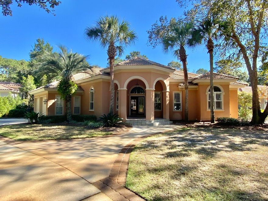 *** GREAT HOME ON THE BURNT PINE GOLF COURSE*** ! Great Boswell Built Home on the 4th Hole of the Burnt Pine Country Club. NEW HWH 01/22 ! This IMMACULATE residence offers privacy with exceptional views of one of the finest golf courses in all of Northwest Florida. Three spacious bedrooms, plus an office, separate dining and living room with three full baths, ALL ON ONE LEVEL! The finest appointments, with superior attention to detail, including triple crown molding, faux painting, built in cabinets, etc... Well designed floor plan, with split bedrooms, offering a peaceful, serene Master Suite. Fully screened lanai, heated pool, and outdoor kitchen provides generous outdoor living space, enjoyable year around. SOLD FURNISHED !