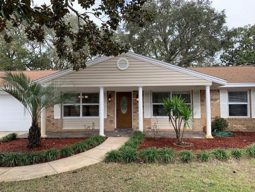 Located in the heart of Ft. Walton Beach this updated 3/2 1900 sq ft home offers Hardwood and tile floors through out. Granite counters in Kitchen and bathrooms. Stainless Appliances, all wood cabinets, breakfast bar and pass through in your kitchen. Large Laundry room with washer/dryer and additional pantry space. Trey ceiling in spacious family room and a formal dining room. Front room that can be used as an extra living space. Fenced in back yard with mature trees. Pets welcome with pet fee and deposit. No Smoking on property. All PMOTP residents are enrolled in the Resident Benefits Package (RBP) for $50.00/month which includes liability insurance, credit building with timely rent payments, up to $1M Identity Theft Protection, HVAC air filter