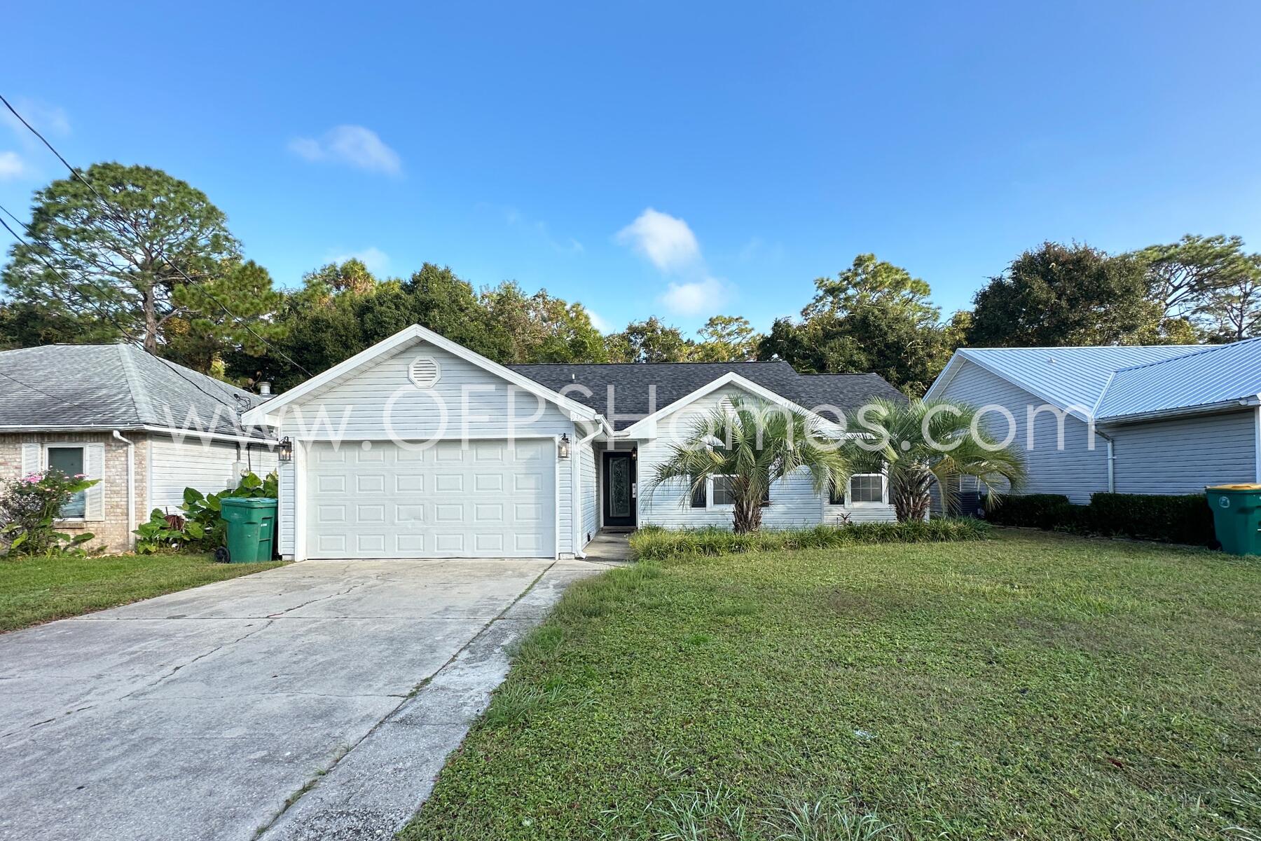 Welcome to this charming 3-bedroom, 2-bathroom single-story home in Fort Walton Beach! With 1,230 square feet of well-designed space, this property offers an inviting floor plan that flows effortlessly, making it ideal for both relaxing and entertaining. Enjoy the convenience of a one-car garage and the privacy of a fully fenced backyard with an enclosed patio--perfect for outdoor activities or pets. Centrally located, this home offers easy access to shopping, dining, and local attractions. Don't miss out on the chance to make this lovely Fort Walton Beach home your own!AS IS Washer and Dryer included!NO smoking. 600 minimum FICO credit score required in addition to meeting rental criteria.Pets allowed upon approval with a non-refundable pet fee and with a Petscreening. Welcome to this charming 3-bedroom, 2-bathroom single-story home in Fort Walton Beach! With 1,230 square feet of well-designed space, this property offers an inviting floor plan that flows effortlessly, making it ideal for both relaxing and entertaining. Enjoy the convenience of a one-car garage and the privacy of a fully fenced backyard with an enclosed patioperfect for outdoor activities or pets. Centrally located, this home offers easy access to shopping, dining, and local attractions. Don't miss out on the chance to make this lovely Fort Walton Beach home your own!
All applicants are required to complete an application on PetScreening.com regardless of if they own a pet or not. Applicants with an ESA are also required to complete the application.

We also offer a security deposit waiver option for tenants such that they do not have to pay a security deposit upfront. Terms and conditions apply. Review addenda for details.

This property is a part of a Homeowners Association and tenants will be required to adhere to certain rules and restrictions. If you have any questions, you may request to view the HOA Covenants prior to application.

** Fees Required once an application is approved include, but may not be limited to: Security Deposit, Non-Refundable Fees (cleaning and rekey), $20 Certified Mail Fee, and Pet Fees (when applicable).