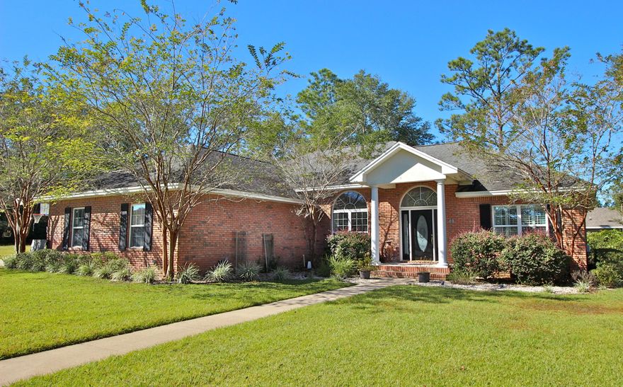 True custom brick home on one of the largest lots in Magnolia Lake at appx 1/2 acre. The home is 3 beds/2.5 baths with a huge family room. There is a 680sf separate studio with full bath that could be used as rental income, a home based business, or even a mother in law suite! Inside the home you'll find a split floor plan featuring high ceilings, crown moulding, plantation shutters throughout. Enjoy cooking on your gas stove in the well appointed kitchen with ample cabinet and counter space. Hang out in the enormous 24x25 family room. Spacious master suite with 5' walk in shower & jetted tub. Laundry may no longer be a chore in this large space, with room for a freezer and folding space too. This cul de sac lot has an RV hook up + room to build a pool, garage or whatever you can imagine!