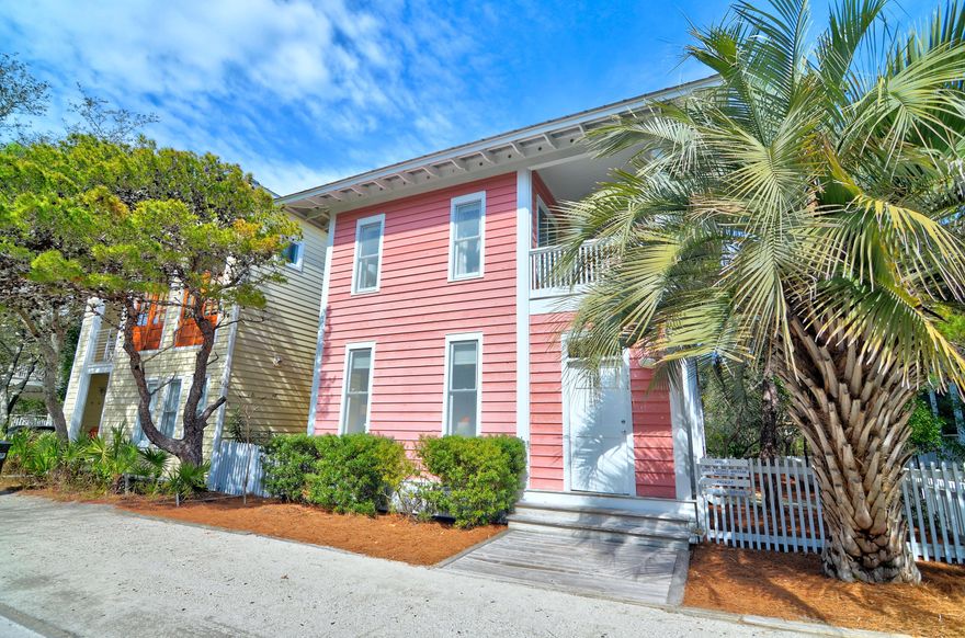 AMAZING OPPORTUINITY TO OWN AN EXCEPTIONALLY MAINTAINED HOME IN SEASIDE, FL! Located just around the corner from Seaside Town Center and just 2 BLOCKS TO THE BEACH, Freckles' is the perfect FAMILY BEACH HOME! This 3 bedroom 2.5 bath home features numerous spacious outdoor living spaces and has RECENTLY been UPDATED WITH NEW INTERIOR/EXTERIOR PAINT, NEW KITCHEN SOFT-CLOSE CABINETS, NEW COUNTER TOPS, REFINISHED FLOORS, NEW PATIO FURNITURE & NEW LIGHT FIXTURES THROUGHOUT! Freckles is a 2 story home with plenty of room for everyone! The 1st floor features the large open living area set just off the open dining/kitchen area, equipped with stainless steel appliances and oversized dining area. On those warm nights, there is a large screened in porch off the kitchen for outdoor dining, or after afternoon cocktails! On the 2nd floor you will find the 3 bedrooms. The MASTER offers a king bedroom with a private full bath that opens onto an oversized covered balcony, perfect for morning coffee! There are 2 addition bedrooms on this floor; one queen & one double twin room that share an adjoining bath and a second open balcony overlooking the green space behind. This adorable Seaside home is located just across the street from 1 of 3 community pools and a short bike ride to the beach or town center. With years of ESTABLISHED RENTALS this home is IDEAL FOR AN INVESTOR OR A FAMILY LOOKING FOR BEACH HOME! Over $100K in gross rental income in 2017!! Call for more information! Information contained within this listing such as square footage, is deemed to be accurate but is not guaranteed. Buyer to verify