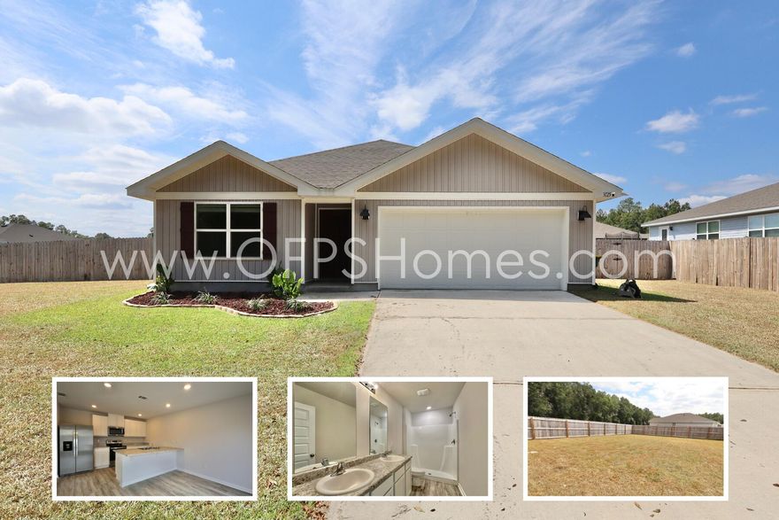 Move-in ready 3 bedroom, 2 bath Aldridge floorplan in The Grove, a new community in North Crestview. This open design offers a spacious living area and a well-appointed kitchen with breakfast bar, pantry, stainless steel appliances, smooth-top range, built-in microwave, quiet dishwasher, and dining area. The primary suite features a large walk-in closet and adjoining bath. Wood-look flooring runs throughout with plush carpet in bedrooms. Convenient to golfing, shopping, and area beaches. NO smoking. 600 minimum FICO credit score required in addition to meeting rental criteria. Small pets allowed upon approval with a non-refundable pet fee. All applicants are required to complete an application on https://onefamilypropertyservices.petscreening.com/
regardless of if they own a pet or not. Applicants with an ESA are also required to complete the application.

This property is a part of a Homeowners Association and tenants will be required to adhere to certain rules and restrictions. If you have any questions, you may request to view the HOA Covenants prior to application.

** Fees Required once an application is approved include, but may not be limited to: Security Deposit, Non-Refundable Fees (cleaning and rekey), $20 Certified Mail Fee, and Pet Fees (when applicable).