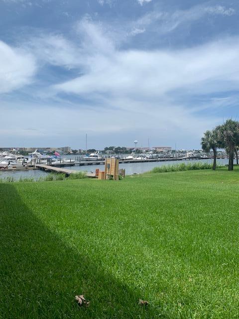 WATERFRONT CONDO with 36' BOAT SLIP D2!!! First floor studio unit available for purchase! The unit comes equipped with tile flooring throughout, microwave, refrigerator, kitchen sink and miniature stove with exhaust fan. Pirates Bay Condos offer lush landscaping, on-site laundry, huge community pool, small beach area and the boat docks. Pirates Bay is within close proximity to Fort Walton Beach Yacht Basin fuel and ice, Liza Jackson boat launch and just a short boat ride to the Intercoastal Waterway islands and crab island. There is an electrical meter at the boat dock where a lock can be placed if you desire. The electric at the dock is billed in addition to electric at the condo. Call today to schedule your showing of Pirates Bay #A103.
