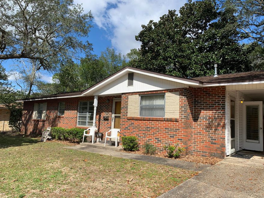Wonderful one-level home with 3 bedrooms, 2 bathroom and delightful screened porch. Home to be sold as-is, no repairs. New water heater 2020. Relatively new AC unit.