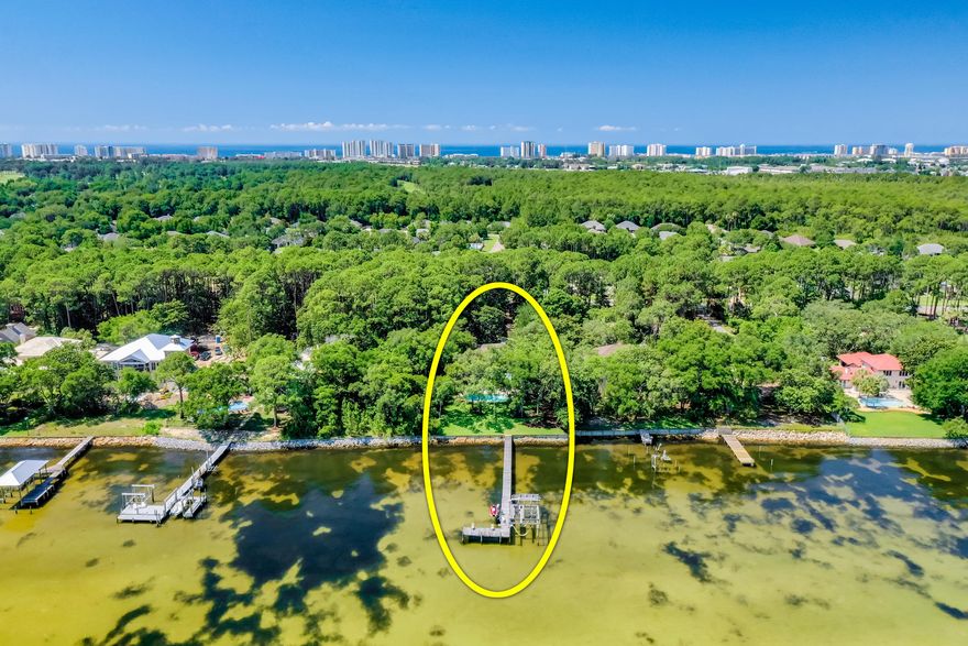 Superb estate-sized waterfront lot on the Choctawhatchee Bay in Destin, Florida!
Gorgeous mature trees and favorable topography offer a tranquil setting to enjoy at a pricepoint that is an undeniable value! At approximately 1-acre and 100' on the bay, this rare opportunity will justify a renovation of the current home, and/or perhaps redevelopment into a new family compound. No Homeowners' Association Dues and located in Flood Zone X!
A property survey is uploaded to this listing, and existing house plans are available upon request. Please inquire for further details and to schedule a private showing.