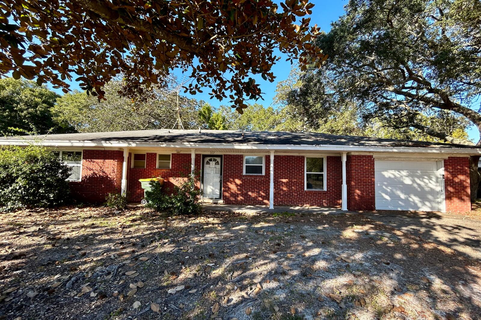 3-bed, 2-bath brick home built in 1960. Spacious family room and bedrooms provide ample living space. Features a one car garage and Florida room. TLC needed.