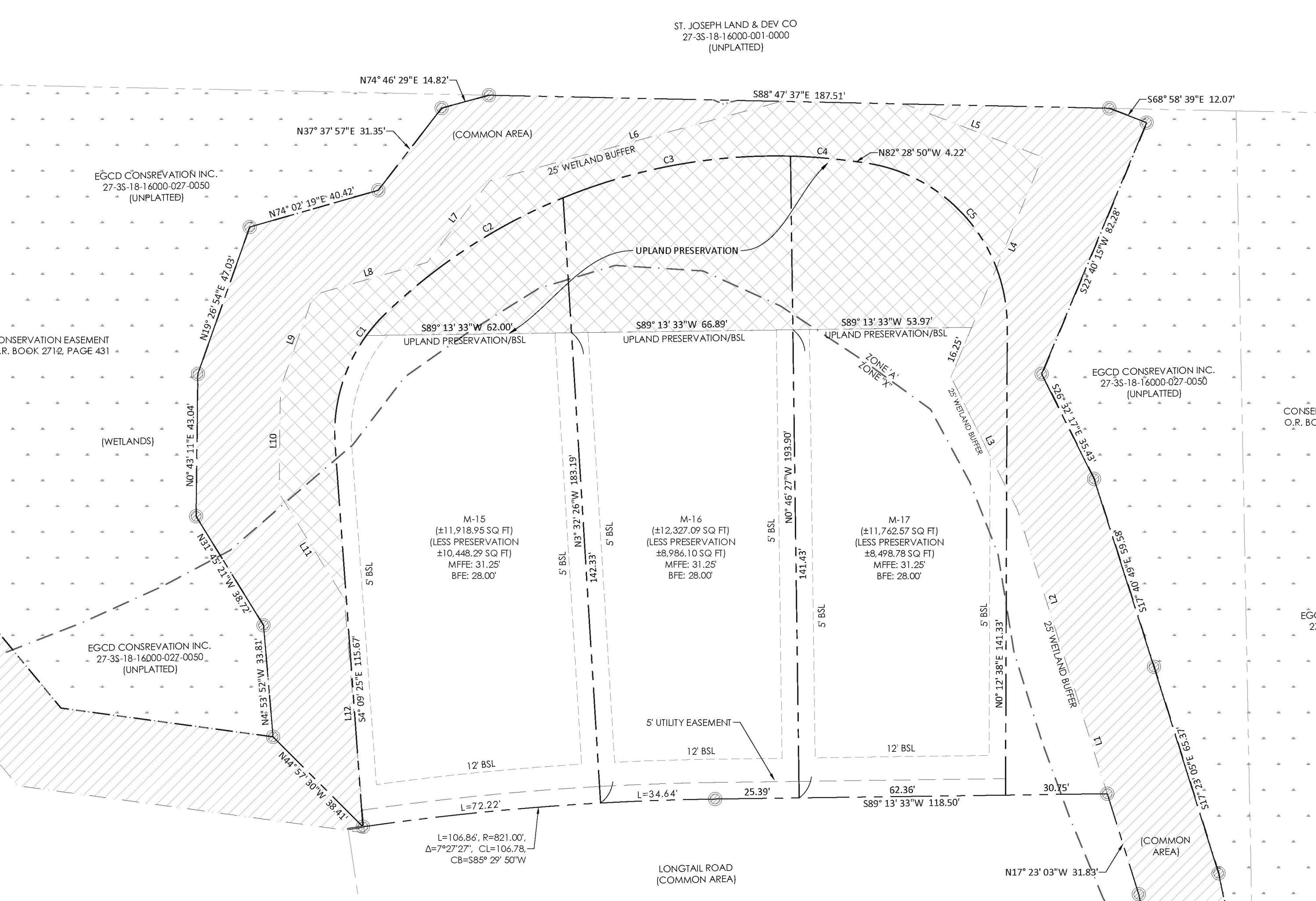 Homesite North of 30A located close to the Nature Preserve. entered for comp purposes.