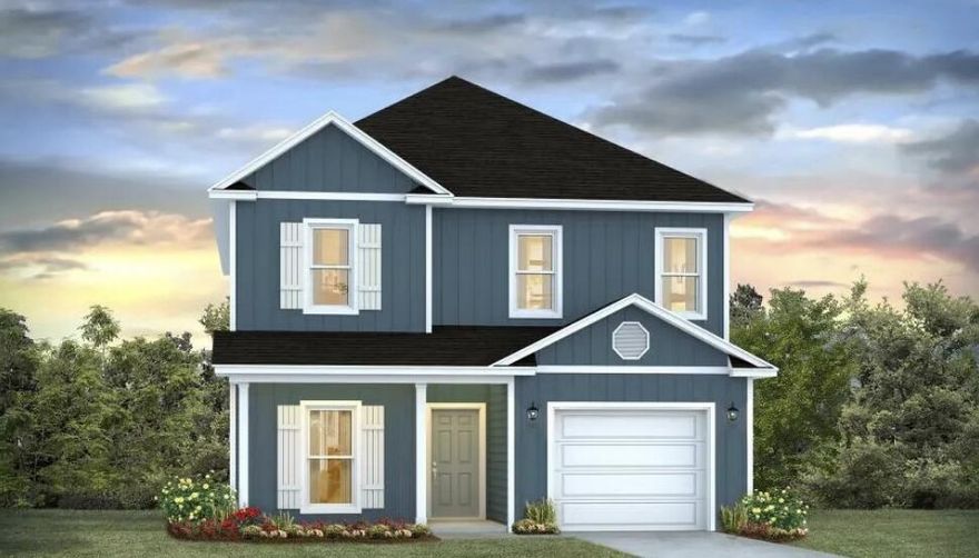 This home is to be built. Masterfully designed single-family residence with four bedrooms and three and a half bathrooms. This home offers a perfect blend of elegance and relaxation, ideally suited for those in search of an exquisite second home or a serene vacation retreat.