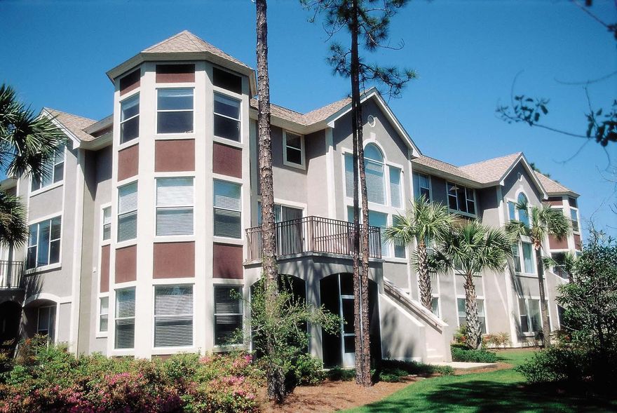 Beautiful waterfront 3bd/3ba condo located in Sandestin Beach and Golf Resort. This fully furnished condo has an amazing view of the water and golf courses. A large community pool is in close proximity. This unit boasts a large floor plan with large living areas and bedrooms with spacious closets and storage space. All of the bathrooms have granite countertops. The kitchen is large with an island and stainless appliances. Travertine floorings is found throughout the living areas. All this and a golf cart is included too.