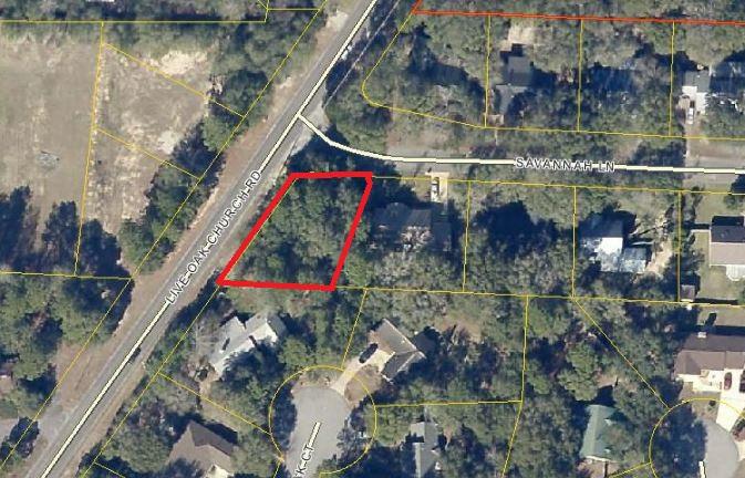 CORNER Lot located South of I-10 and less than 1/4 mile from Hwy 85 South! Great location to build your own home in the much desired area of Savannah Oaks!