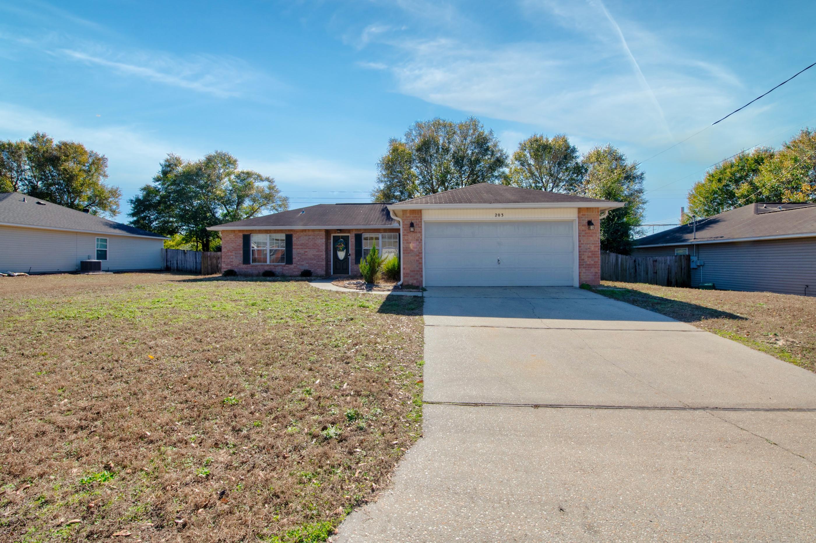 Take a walkthrough this beautiful 3/2 South of I10! This home features a large fenced backyard, stainless steel appliances, quartz countertops with accent wall and backsplash, tile flooring throughout, well sized master bedroom, large master bathroom with double sinks and shower/tub combo!Schedule a walkthrough today!