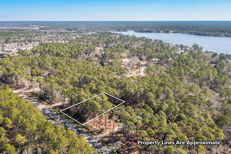Wooded lot in La Grange Shores featuring .5 acres- perfect location to build your dream home! No HOA.This lot is exceptionally located just down the street from Marina Village (Freeport's only marina), and multiple public boat ramps. Short commute to Scenic 30-A.Freeport offers an outdoor lifestyle filled with recreational nature park trails, access to the Choctawhatchee Bay for boating, swimming or fishing, and a small-town beach feeling.
