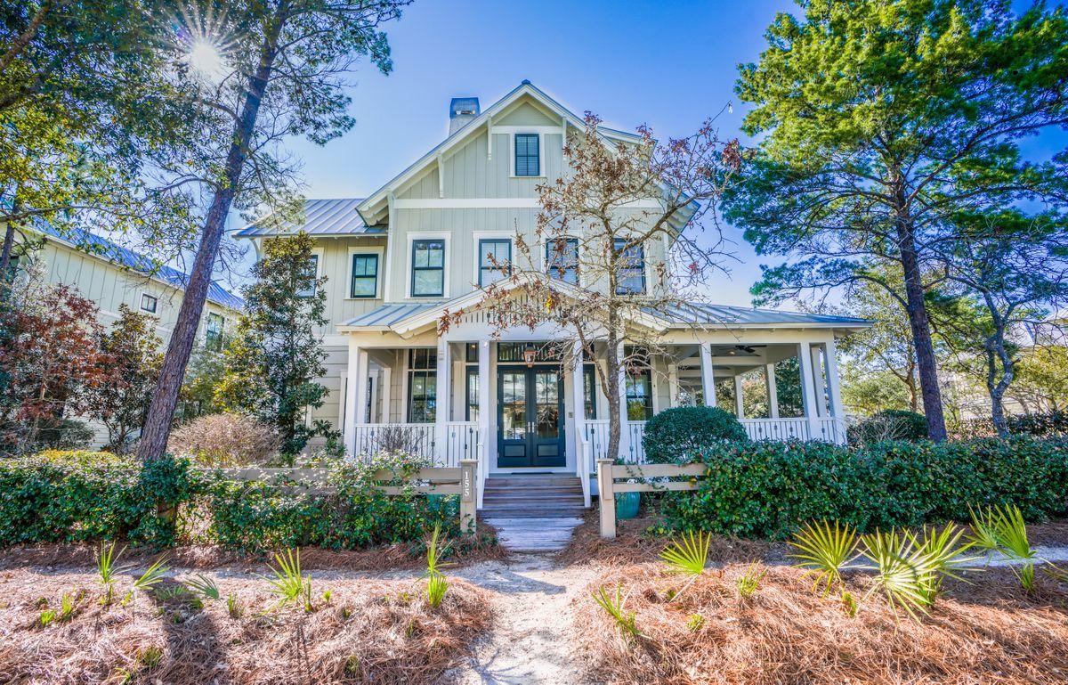 Situated in the beautiful residential oasis of Watercolor, this elegant home is ideal as a vacation home or investment rental. Originally designed as the personal nirvana for builder Borges Brooks, no expense was spared in creating this exceptional home which even has its own generator. The traditional exterior belies the bespoke interior which combines century-old antique pine floors with a state-of-the-art kitchen boasting a travertine back-splash and Subzero appliances. The attractive Annapolis granite counters are top quality, interspersed with Fischer Pakel and DCS appliances including a built-in wine cooler and ice maker. Start the day at the center island bar, enjoying a tasty home-cooked breakfast while making plans for the day.