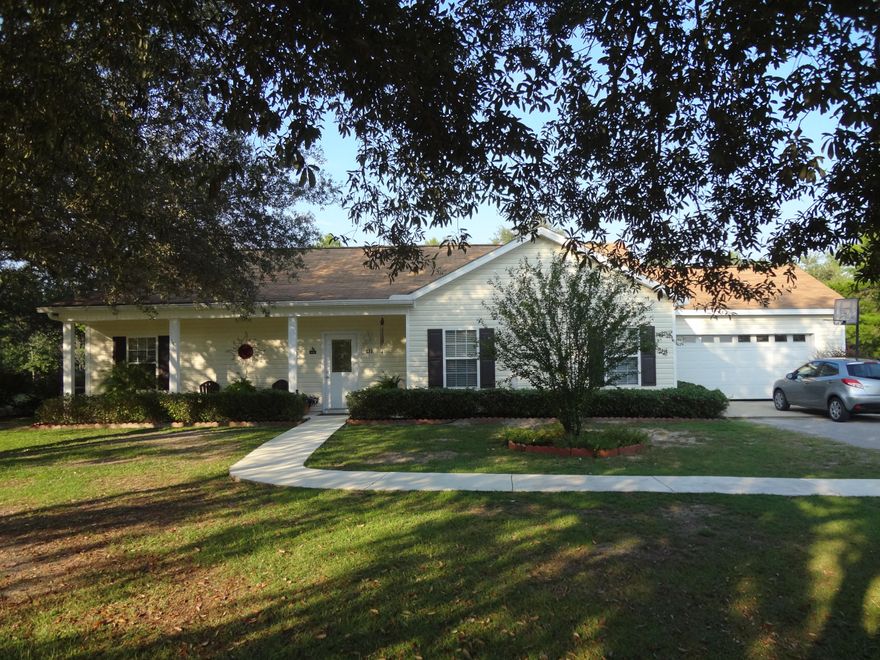 Beautiful home with 2200 sq. ft. under roof on 1/2 acre lot. Significant upgrades to include engineered wood floors, in-ground pool and stunning landscaped deck, shallow well and irrigation system. Brand new 3.5 ton A/C system installed 9/16/14. Just steps away from Black Creek Boat Launch which leads to Bay & Gulf. Nice new neighborhood - only minutes from the beach. Home has open floor plan with large master bedroom. Separate shower and his & hers closets. A must see!