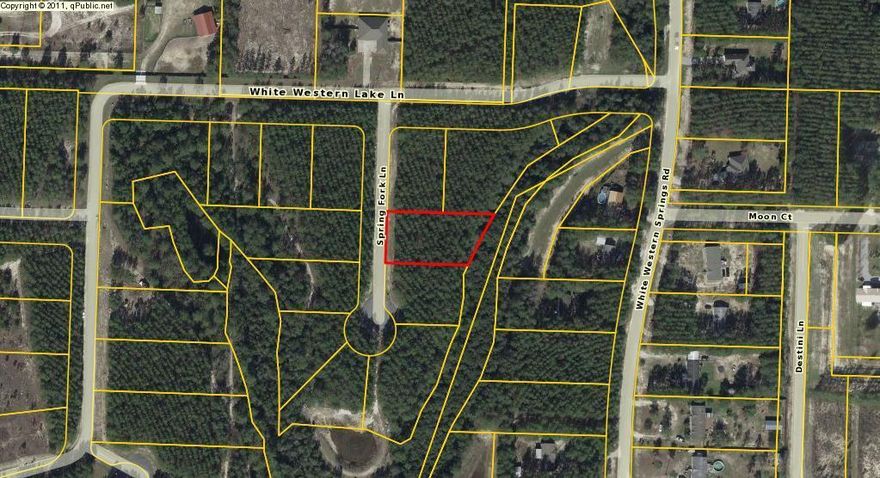 This .6 acre lot with 125' frontage on Spring Fork Lane is ideally located inside the Pinebrook Subdivision, which is only minutes from Bozeman High School and less than 15 minutes to Airport and Lynn Haven. Great area to build a house with some basic building restrictions that will help retain long term value for your home. The lot is high and dry on a dead end paved road with a cul-de-sac. Neighborhood is starting to build up and this would be a great spot to build a home and raise a family.