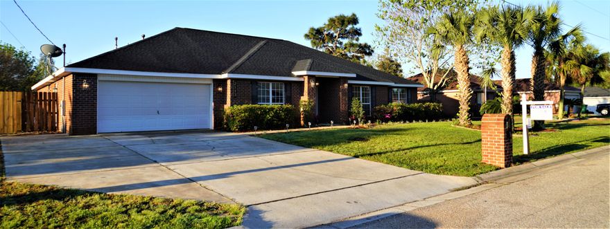 OPEN and Bright! COMPLETELY remodeled, from our Smooth Ceilings to our Custom Tile and flooring! All NEW LED recessed lighting, NEW ceiling fans, NEW kitchen with NEW custom cabinets and Brazilian Granite counters. NEW 4 ton HVAC! NEW stainless steel appliances. Your Master opens into a Spa-Like bathroom with TWO designer marble vanities and large walk-in closet! Entertain in your in-ground Gunite pool with custom water fall! And the Mister System will help keep you cool on your covered patio!