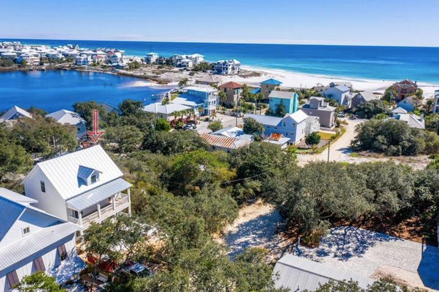 This beautiful new construction home located off Eastern Lake in Seagrove is nearing completion and projected to be move-in ready by Spring 2020. The home will be professionally decorated and sold fully furnished. Features include a private heated pool with a tanning ledge, as well as private spa, shiplap walls, hardwood floors, first floor master, large kitchen island and 2 separate living areas. The first floor holds the home's kitchen and open concept main living area, a powder room and one of the home's two master bedrooms and ensuite bath. The home's second level holds another master bedroom and two additional bedrooms, all with ensuite baths. Take the stairs to the home's third level where you find an incredible entertainment room, full bath and double queen-size bunk room sleeping