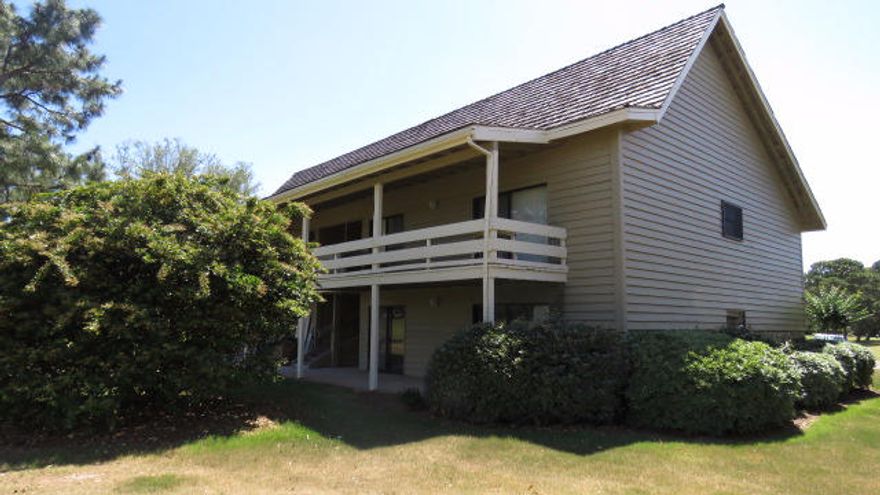 This is a cute 2 bedroom, 2 bath REO condo located on the first floor at Seacape Garden Villas. The condo features tiled kitchen countertops, tile flooring in kitchen, dining and baths, carpet in living room and bedrooms. There is a large patio overlooking the 1st and 10th fairway at the Seascape Golf Resort. Community offers golf, tennis, deeded beach access, crosswalk to beach, conference center, gated entrance and so many more great amenities Seascape has to offer. This is a Fannie Mae Homepath Property.