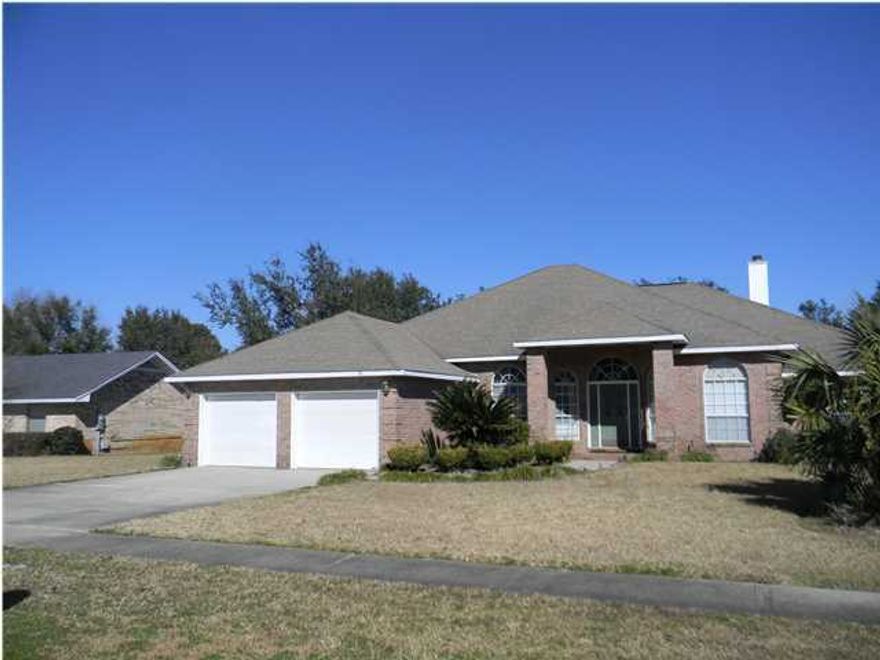 Short sale: All brick well maintained 4 bedroom 2 bath home in beautiful Indian Bayou. No flood insurance required. Large bedrooms, formal dining room, formal living room and separate den. Fourth bedroom can serve as a full bedroom with door, window and closet or as a private office. Split bedroom plan, large kitchen with eat in nook overlooking the back yard and beautiful salt water pool. Large covered and screen lanai. Two car garage with built in cabinet storage and attic pull down stairs. The back yard has a fun tiki hut for grilling area. This is a great home with over 2700 square feet. Buyer to verify square footage.