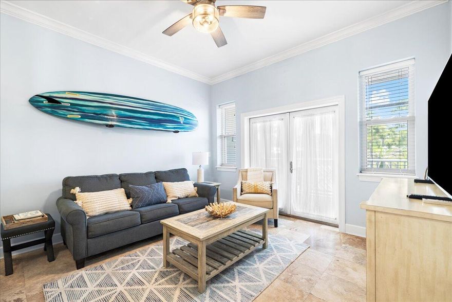 Welcome to Seagrove Highlands! This 3BR/2BA condo is in immaculate shape! The unit features travertine tile floors throughout, granite countertops, tall ceilings and a nice screened in porch that has a serene view of the Point Washington National Forest. Amenities include a clubhouse with a fishing pier on the lake, swimming pool, & walking trails. Located in the heart of Seagrove Beach, conveniently located between 2 public beach accesses so rent bikes & enjoy all the wonderful amenities, & local flavor that the beach communities along Scenic Highway 30A have to offer! Whether you want a primary residence, second home or investment property, this is the place for you!