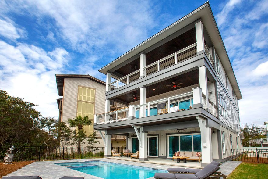 Brand New 6 Bedroom Home in the coveted Gulf Pines Community! This wonderful property will be completed in March, just in time to capitalize on the upcoming rental season! A professionally designed new construction, this magnificent vacation destination capitalizes on our area's greatest commodity, breath taking views of the beautiful pristine beaches along the Emerald Coast. This large lot holds 5200 sq ft of multifaceted entertainment capabilities. The open floor plan accentuates the property's generous proportions and thoughtful design. Come see this amazing home today, and begin making everlasting beach memories!Photos are of the same house completed.