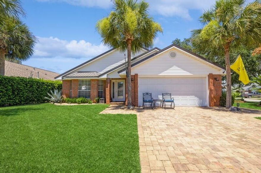 Location! Location! Location! This property is in desirable Crystal Beach, a short walk from public beach access. This charming house is a must-see. The property sits on a large corner lot with a well-manicured landscape, complete with exterior lighting, backyard fence, and an irrigation system. The backyard is perfect for relaxing and entertaining, featuring a stylish paver driveway and patio. The open-concept living area is perfect for hosting guests, and this gourmet kitchen has top-of-the-line GE Cafe appliances. The primary bedroom is spacious, offering a roomy bathroom with a walk-in closet. The property has a new metal roof and HVAC system and is perfect whether you are looking for a primary residence or investment property. Don't miss out on the opportunity to own at the beach! As you explore further, you'll discover additional highlights that make this home truly special. The guest bedrooms are generously sized, providing ample space for family and friends. Large windows throughout the house invite natural light, creating a warm and inviting atmosphere. The living room features elegant finishes and a cozy fireplace, perfect for those cooler evenings.
Conveniently located near local shops, restaurants, and recreational activities, this property offers everything you need for a vibrant beach lifestyle. Imagine enjoying morning coffee on the patio, soaking up the sun, or taking a leisurely stroll along the sandy shores. Whether you seek adventure or relaxation, this location has it all.

With its blend of modern amenities and coastal charm, this home is a rare find. Schedule your private showing today and take the first step toward making this dream beach home your reality! Current owner is motivated to sell!

