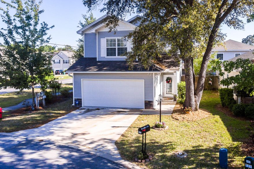 Welcome home to Niceville living! This home is conveniently located in the heart of Niceville, with an easy commute to Eglin AFB, 7th Special Forces Group Compound, and Duke Field. Kitchen features granite countertops, wood flooring in the 1st floor living areas, and carpeted bedrooms upstairs. Home is painted a beautiful neutral gray color and has an additional sitting area on the 2nd floor. All 3 bathrooms are great in size, featuring marble countertops and tile flooring. Backyard is fully enclosed by a privacy fence and is low maintenance, freeing up your weekends for beach time! Property has been lovingly maintained and makes the perfect location in an affordable price point! Don't miss your chance to live minutes from the beautiful beaches of Destin.