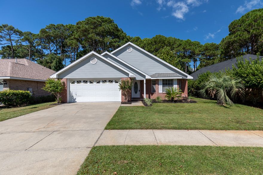 CURRENTLY UNDER CONTRACT, SELLER ACCEPTING BACK UP OFFERS. View and compare! Staging just completed. New roof, new kitchen cabinets, granite countertops and Krause sink, garbage disposal and faucett. A/C and hot water heater approx. five years old. Pool size back yard backing up to wooded reserve. This home is a split bedroom plan with vaulted ceilings in living room and cozy family room with fireplace. Many other updates to include all new bathroom faucets, living room ceiling fan and fresh paint and baseboards. No carpet in any room. Clean and fresh neutral color scheme just waiting for your personal touch! (Seller offers $750 credit for backsplash of buyers choice.